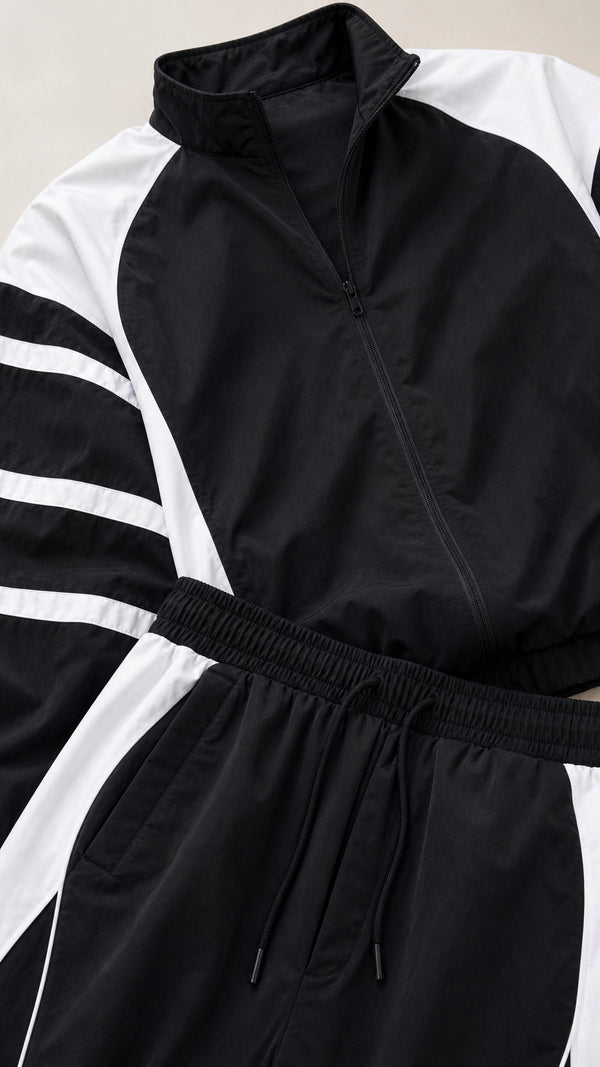 Retro Colorblock Tracksuit Set Pack